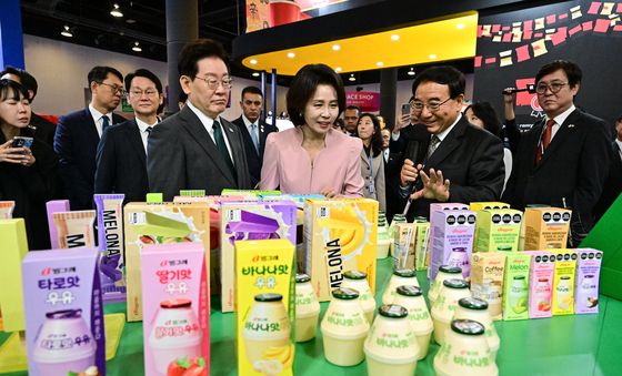 이재명 대통령 'K-엑스포 전시장 방문'