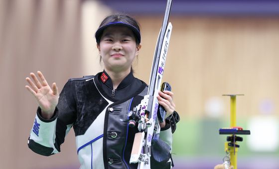 김지은, 여자 50m 소총 3자세 동메달 '이분야 12년만'