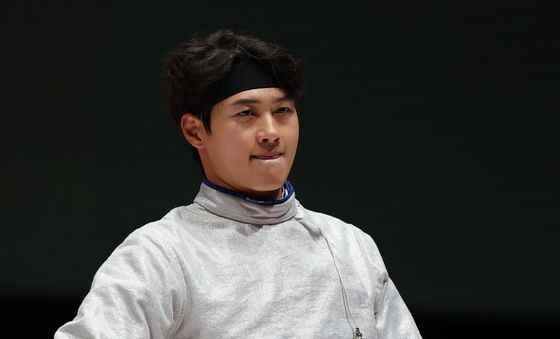 표정 안좋은 오상욱