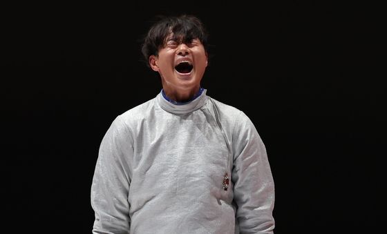 포효하는 오상욱