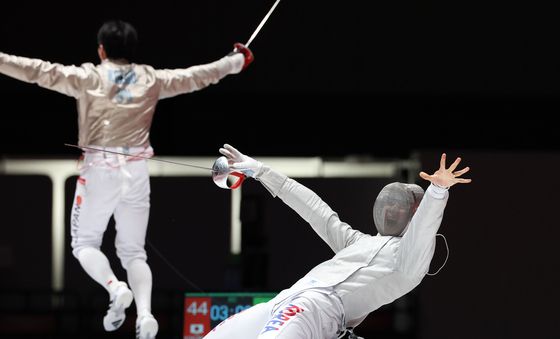 오상욱 역전의 순간