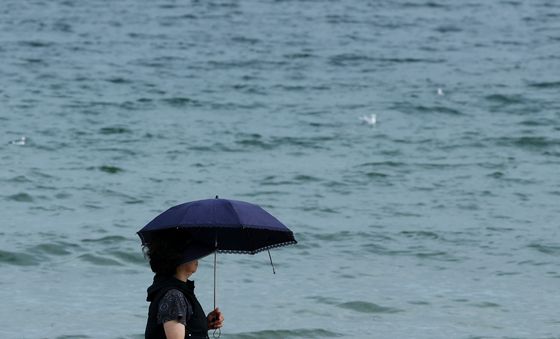 가을 바다와 함께