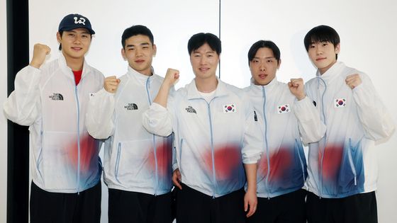 '아시안게임 4연패' 남자 사브르 대표팀, 우리가 넘버 원!