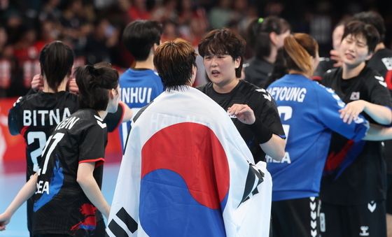여자 핸드볼 '우리가 금메달'