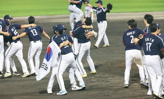 아시안게임 5연패, 대한민국 야구 '금메달'