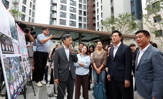 세훈, 모아주택 1호 사업지 점검