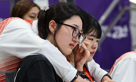 양지인·오예진 '아쉬움 가득'
