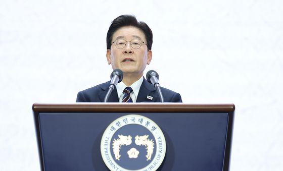 세계한인의날 기념사 하는 이재명 대통령