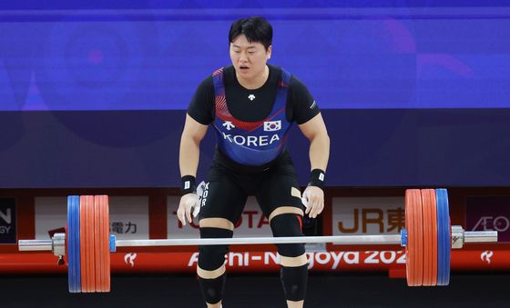 170kg 바벨 놓치는 원종범