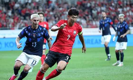 '고군분투' 손흥민