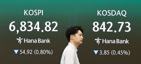 코스피 하락 출발