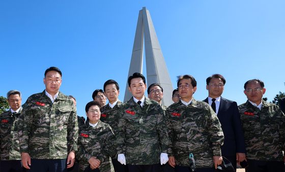 백령도 찾은 장동혁 대표