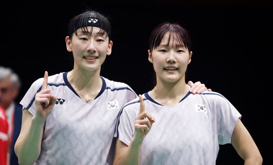 이소희·백하나 '여자복식 배드민턴 1위는 우리'