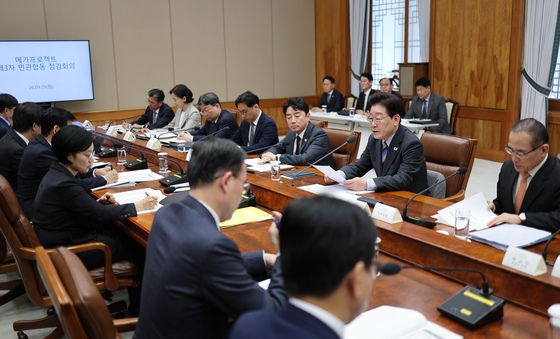 이재명 대통령, 메가프로젝트 제3차 민관합동 점검회의