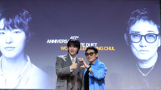 이승철, 데뷔 40주년 우즈와 함께