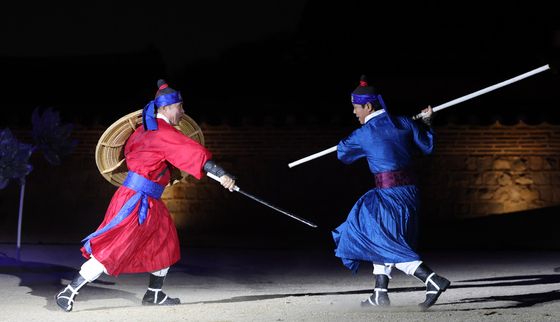화려한 무예24시 시범공연