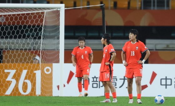선제골 허용한 대한민국