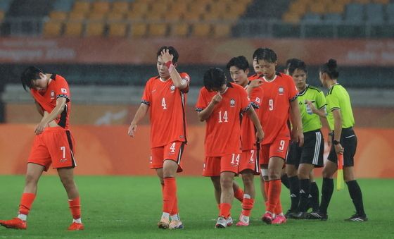 여자축구, 일본에게 패배 결승진출 좌절