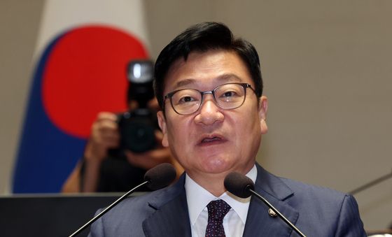 정점식 원내대표, 정책 의총 발언
