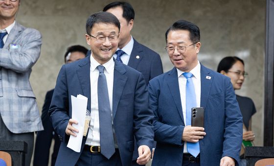 의총 들어서는 한병도·문금주