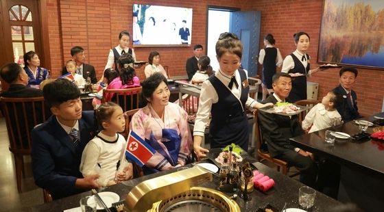 北 원산에 불고기전문식당 준공…"인민의 기쁨"