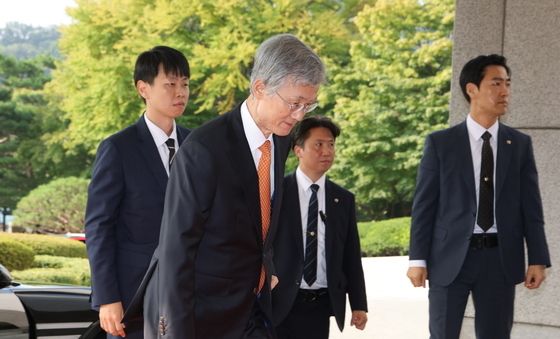 조희대 대법원장 출근