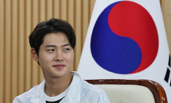 대전시청 찾은 오상욱