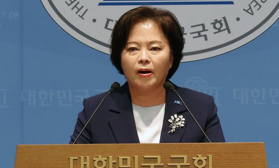 정춘생 사무총장, 주요 현안 관련 기자회견