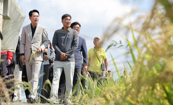 장동혁 대표 '농지 현장으로'
