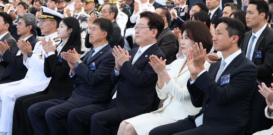 이재명 대통령, 대호김종서함 진수식