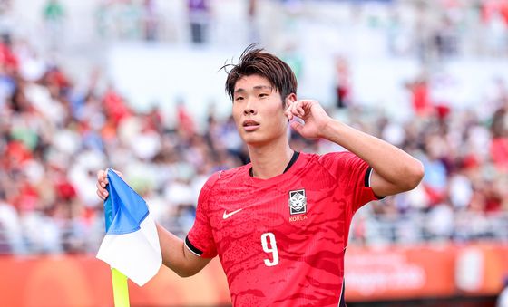 세레머니하는 이영준