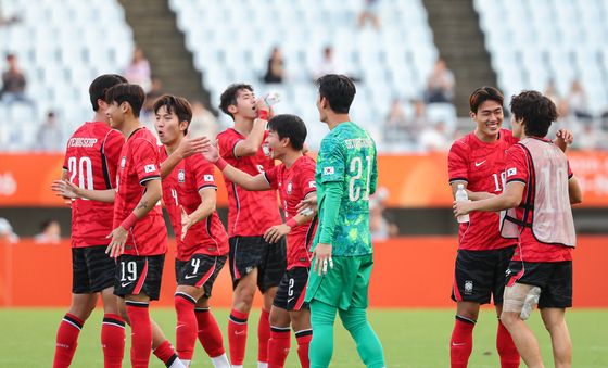 AG축구대표팀, 금메달을 향해