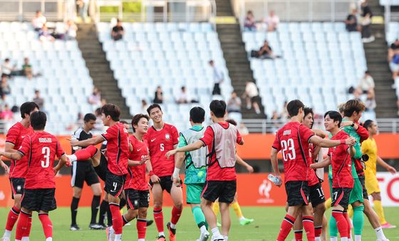 AG축구대표팀, 금메달을 향해