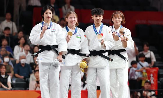 장세윤, 아시안게임 유도 52kg 은메달 획득