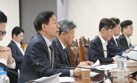 시장상황 점검회의 주재하는 구윤철 부총리