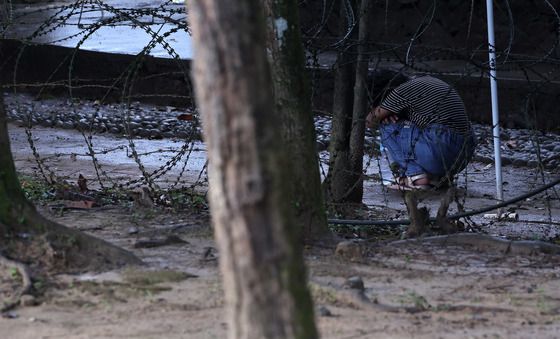 울고 있는 아이