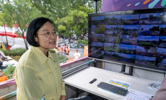서울세계불꽃축제, 안전 점검하는 한성숙 총리