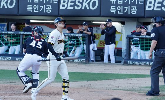 1회 삼진, 아쉬워하는 김도영