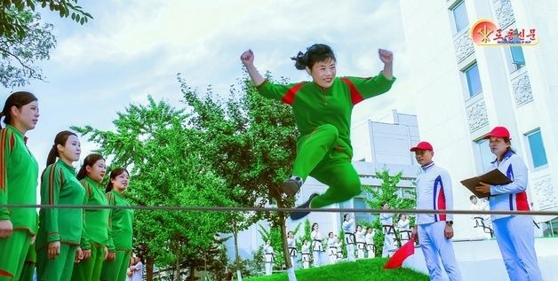 北 평양산원서 인민체력검정…"실속있게 진행"