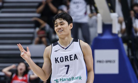 유기상 '오늘 잘 들어가네'