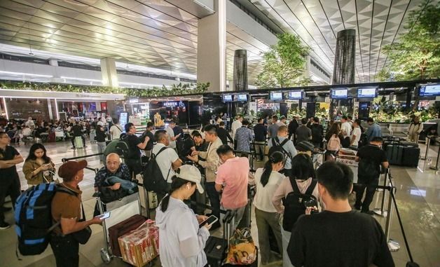 [포토] 인니 수카르노 하타 공항 운영 중단