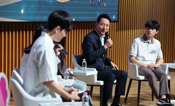 오세훈 시장, 서울런 5주년 성과공유 간담회