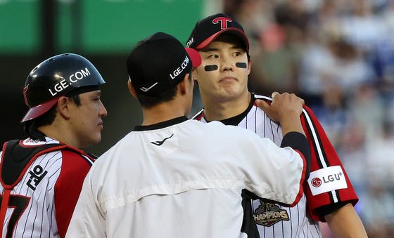 패전 위기 몰린 임찬규