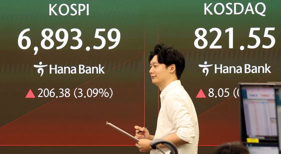 상승세 보이는 코스피