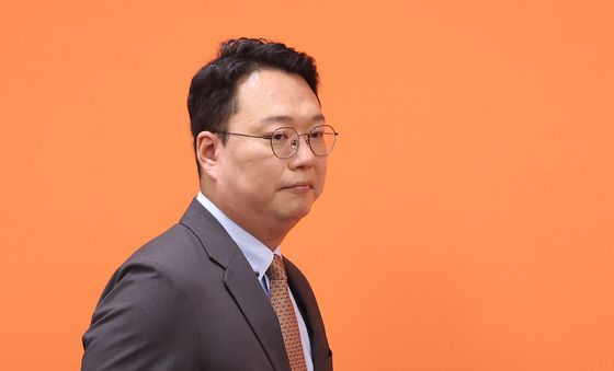 간담회 참석하는 천하람
