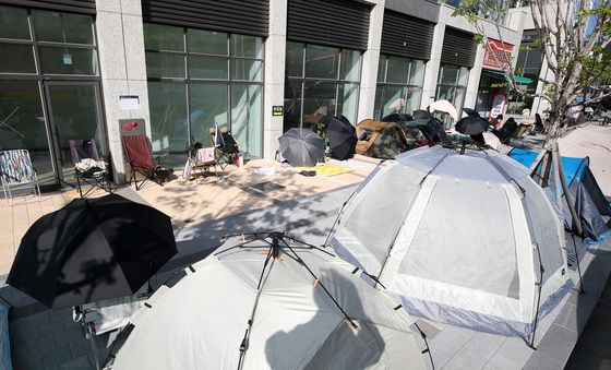 대구 신축 아파트 '전세 계약' 장사진
