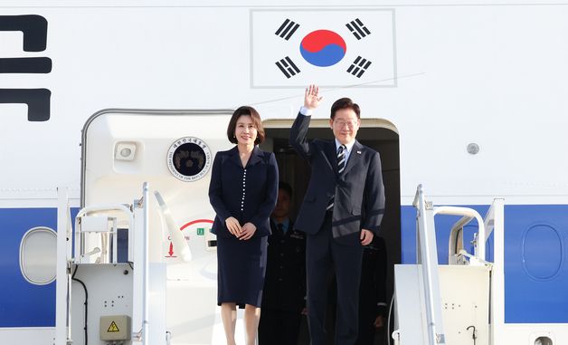 파리로 이동하는 이재명 대통령