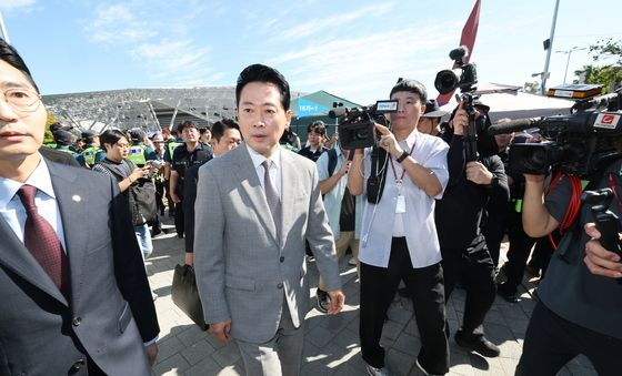 장동혁, '올림픽공원 핸드볼경기장으로'