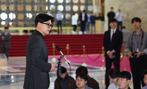 김승원 후보자 의혹 관련 발언하는 한동훈 의원