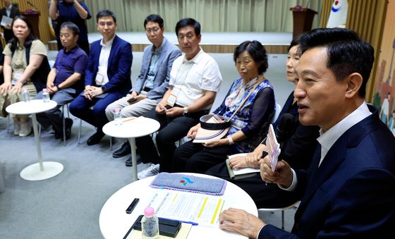 오세훈 시장, 주거사다리 희망토크 인사말